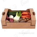 Пользовательские овощные фруктовые упаковки картонные коробки